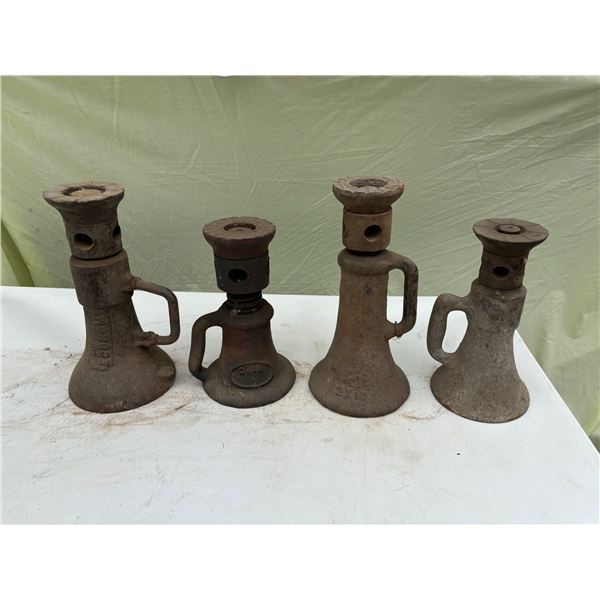 BOTTLE JACKS, LOT OF FOUR