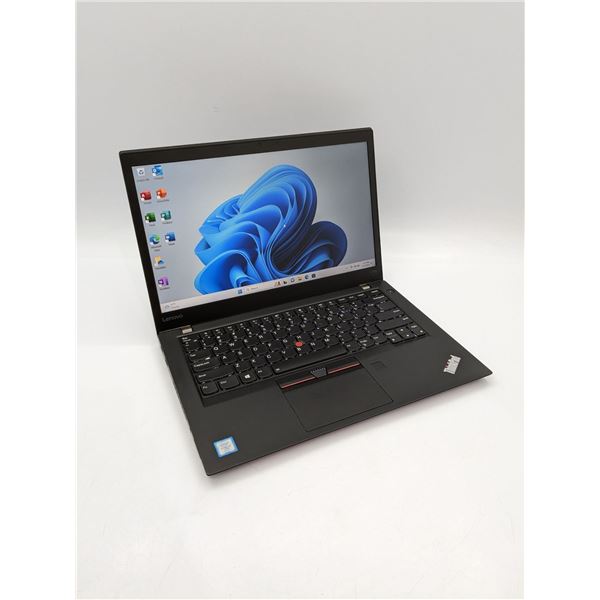 Lenovo T470s 14" Laptop - Intel Core i7 7th Gen 256GB SSD 12GB RAM Windows 11 Pro