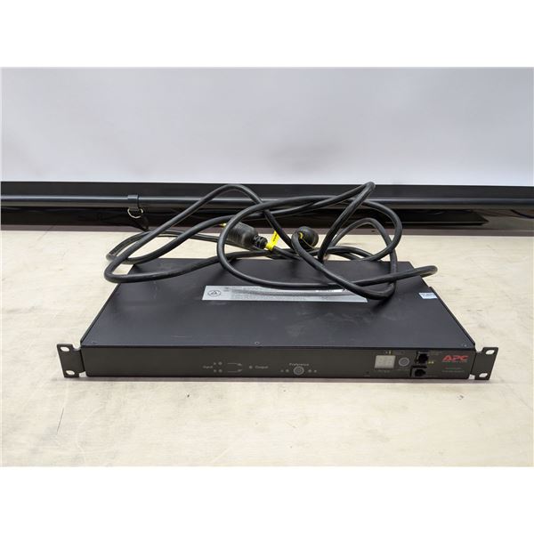 APC AP7752 Rack ATS, 1U, 20A, 120V,