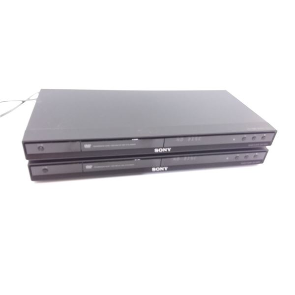 Lot of 2 Sony DVD Players
