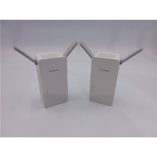 Lot of 2 D-Link DHP-W610AV Wireless Routers