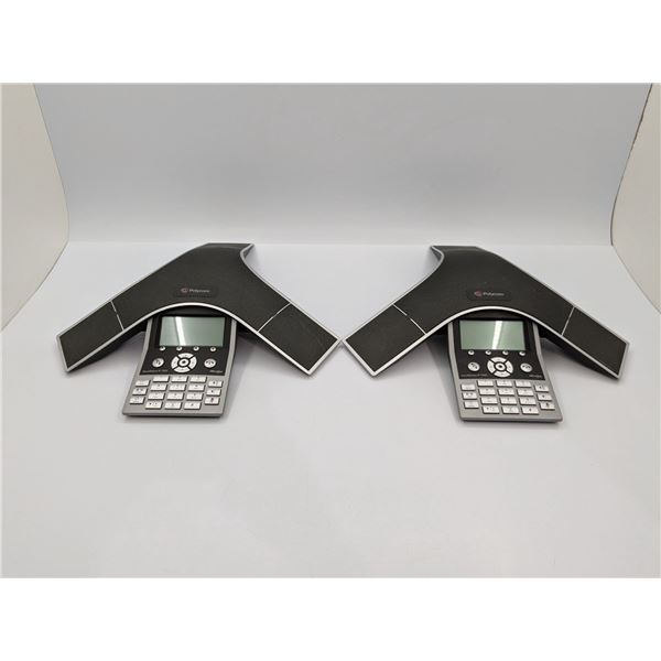 Lot of 2 PolyCom SoundStation IP 7000