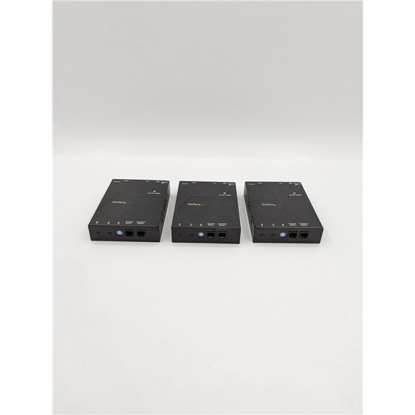Lot of 3 StarTech.com HDMI Over IP Receiver ST12MHDLAN