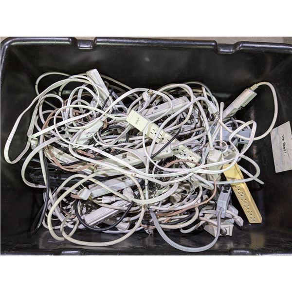 Lot of Power Bars and Extension Cords