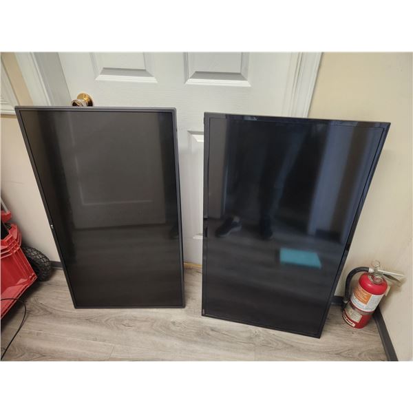 Lot of 2 43" TVs