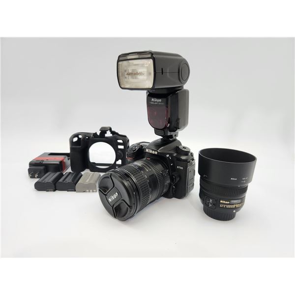 Nikon D7500 DSLR Camera Kit with Lenses and SB-910 Flash