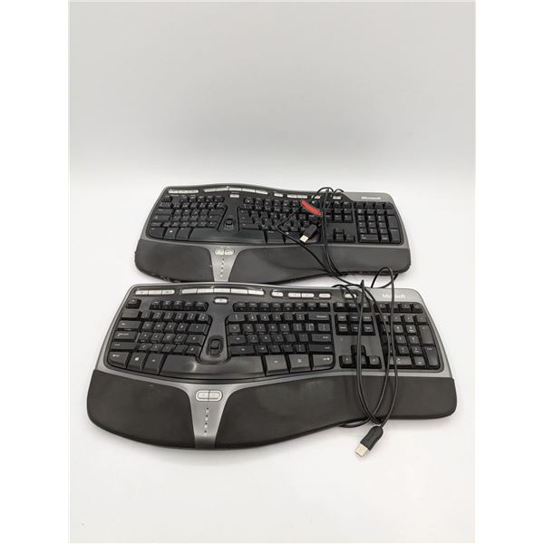 Lot of Microsoft Natural Ergonomic Keyboard 4000 V1.0 KU-0462