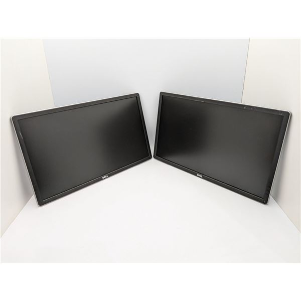 Lot of 2 Dell 24" Monitors P2414Hb