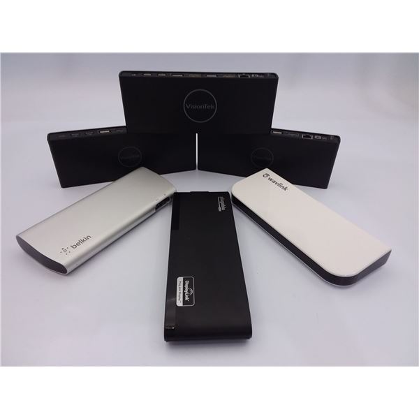 Lot of 6 Laptop Docks