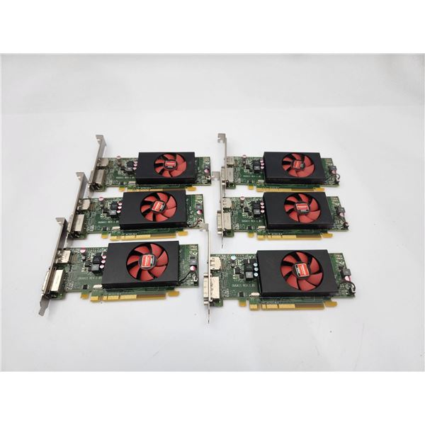 Lot of 6 Video Cards