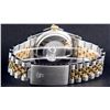Image 8 : Rolex Mens Two Tone White Dial Diamond Bezel 36MM Datejust Wristwatch