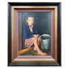 Image 1 : Girl with Bucket by Grigoriy Chainikov (1960-2008)