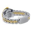 Image 7 : Rolex Ladies Quickset Two Tone Blue Diamond And Sapphire Datejust Wristwatch 26M