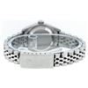 Image 5 : Rolex Ladies Quickset Stainless Steel White Diamond Datejust Wristwatch 26MM