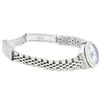 Image 6 : Rolex Ladies Quickset Stainless Steel White Diamond Datejust Wristwatch 26MM