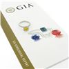 Image 2 : Platinum 1.74 ctw GIA Yellow Sapphire Solitaire w/ Diamond Accents Engagement Ri