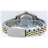 Image 5 : Rolex Ladies Two Tone 18K Quickset Sapphire Silver Diamond Datejust Wristwatch