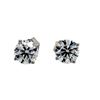 Image 1 : Lab Diamond Stud Earrings