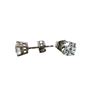 Image 3 : Lab Diamond Stud Earrings