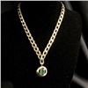 Image 5 : Emerald Diamond Cuban Curb Chain Link Necklace