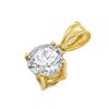 Image 1 : 7mm Solitaire Pendant
