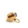 Image 2 : 14K Conch Shell & Tanzanite Charm Pendant