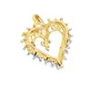 Image 4 : Gold Diamond Heart Pendant