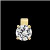 Image 1 : Cubic Zircon Solitaire Pendant
