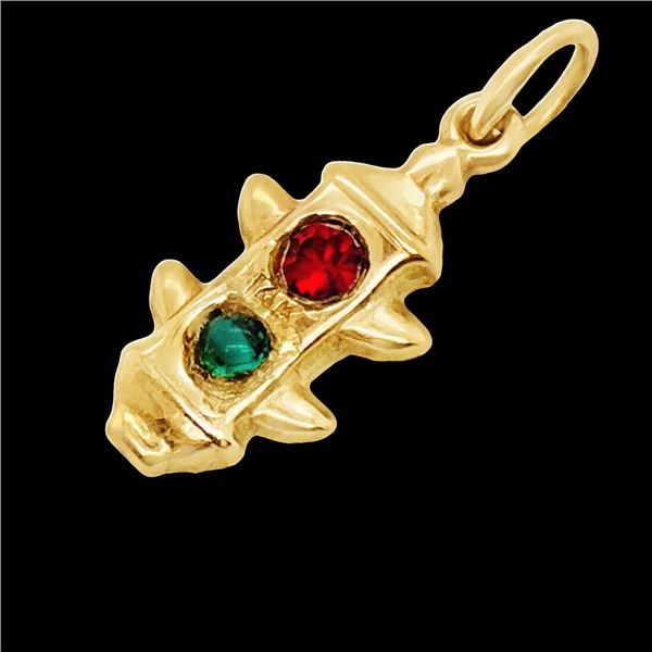 Traffic Signal Charm Pendant