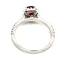 Image 3 : 14k Burma Ruby & Diamond Ring
