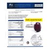 Image 6 : Rare Unheated Ruby and Diamond Ring Hidden Halo