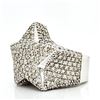Image 3 : 7.50ct Pave Diamond Star Statement Ring