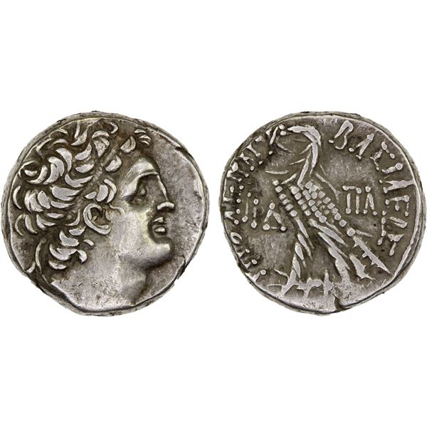 PTOLEMAIC EGYPT: Ptolemy XII Neos Dionysos, 80-51 BC, AR tetradrachm (14.25g), Alexandria, year 14 (