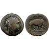 Image 1 : SELEUKID KINGDOM: Antiochos III "The Great", 222-187 BC, AE unit (16.84g), uncertain mint 73, ca. 21