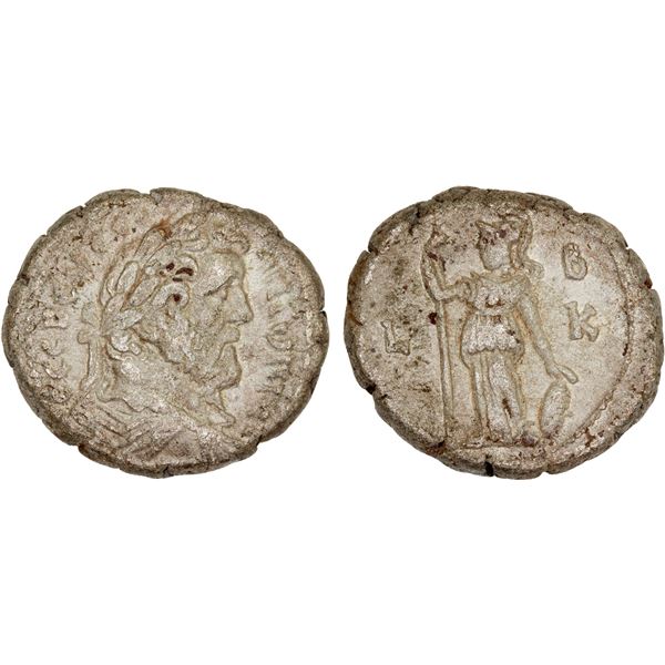 ROMAN PROVINCIAL: EGYPT: Antoninus Pius, 138-161 AD, BI tetradrachm (13.68g), Alexandria, year 22 (1