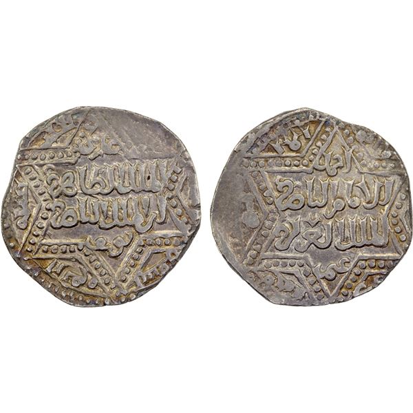 AYYUBID: al-Zahir Ghazi, 1186-1216, AR dirham (2.94g), Halab, AH594, XF