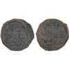 Image 1 : GREAT MONGOLS: temp. Chingiz Khan, 1206-1227, AE jital (4.23g), [Ghazna], ND, choice VF-XF