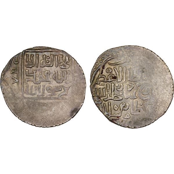 TIMURID: Shahrukh, 1405-1447, AR tanka (4.94g), Tarum, AH829, VF-XF
