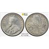 Image 1 : BRITISH INDIA: George V, 1911-1936, AR 1/2 rupee, 1921(c), PCGS MS63