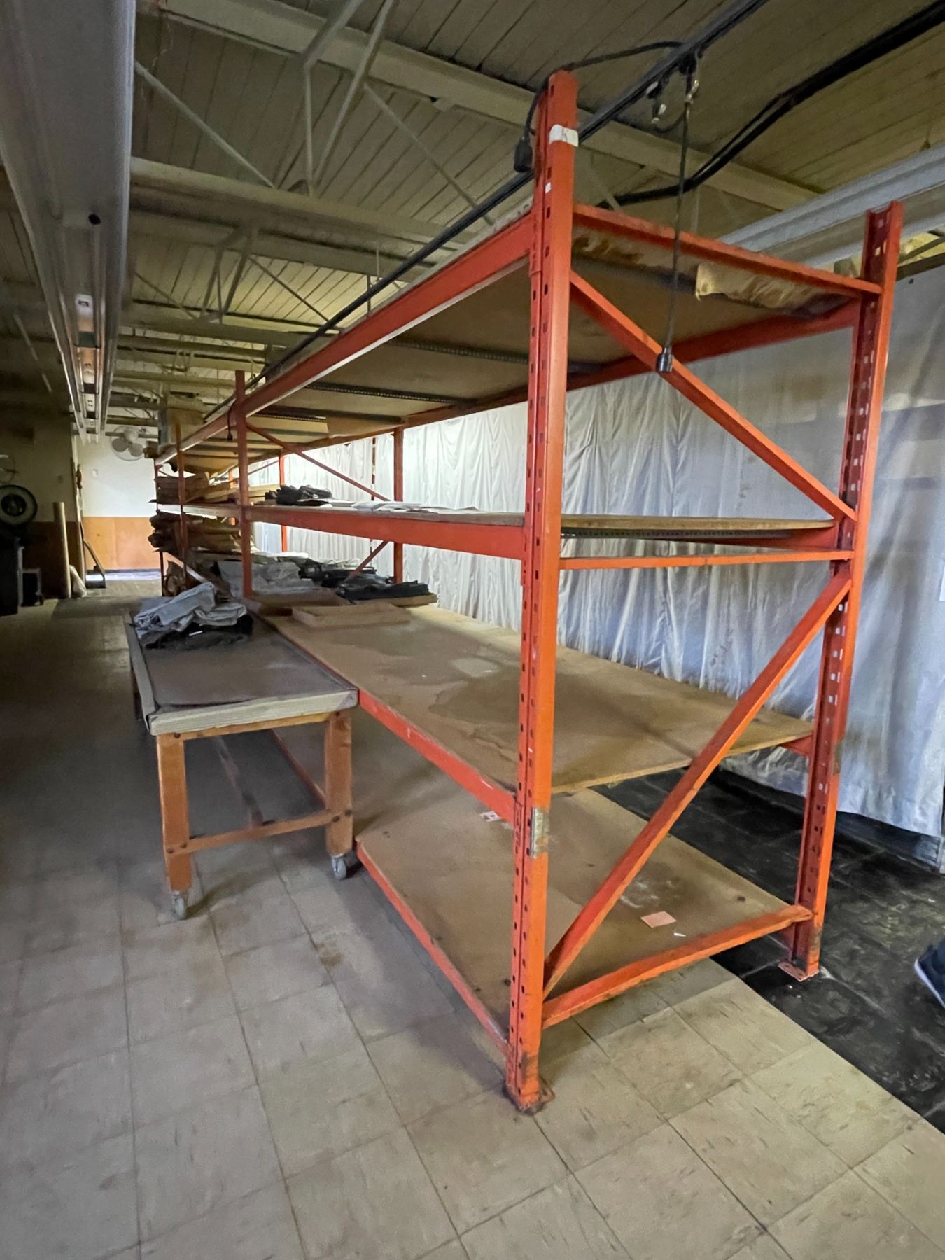 Adjustable Commercial Steel Warehouse Racking 4 x 12.25 x 8' (x3) (4 ...