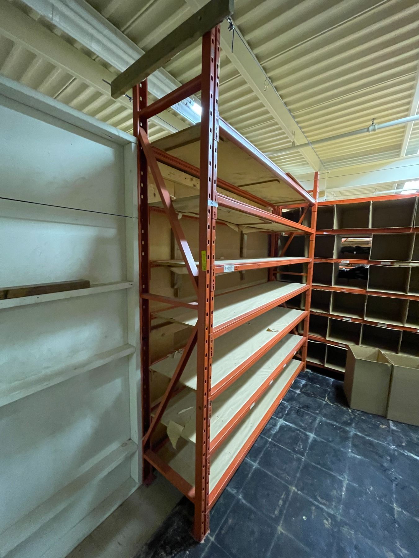 Adjustable Commercial Steel Warehouse Racking 2.5 x 8.25 x 9' (x4) (7 ...