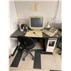 Image 1 : Desk lot - Desk + Contents Including Vintage Lectra Systemes Design Technology, Computer & Chair