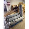 Image 1 : Group lot - Wooden Rack Dolly (48 x 54 x 58") w/ x4 Rolls of Fabric
