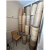 Image 2 : Room lot - Cardboard Tubes (Approx. 60 Pc) + Particle Board & Chair - Does Not Include Radiant Heati
