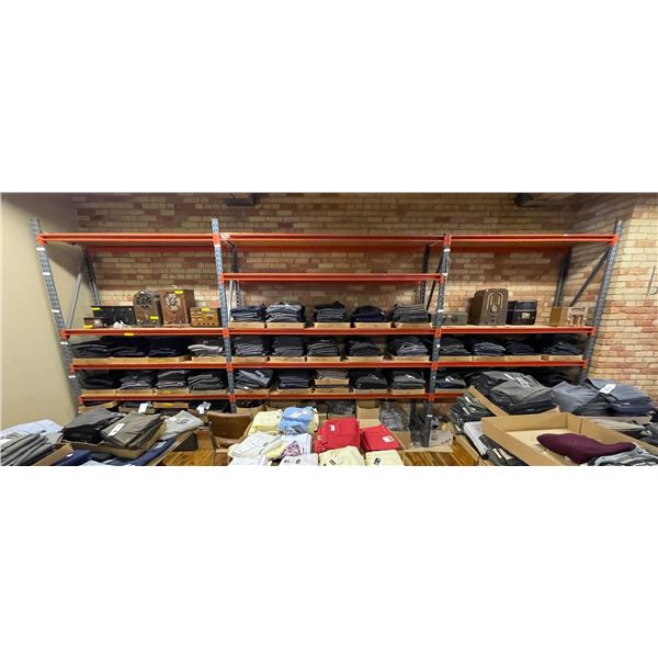 Racking lot - Commercial Adjustable Steel Racking (24.5 x 72 x 108
