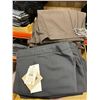 Image 2 : Shelf lot - x2 Shelves of Various Styles / Sized Pants + Boxes of Hangers (Approx. 70 Pc)