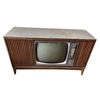 Image 1 : Vintage Mid Century Fleetwood TV w/ AM/FM Radio & Stereo Hi-Fi Record Player Entertainment Station (
