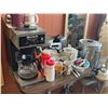 Image 2 : Group lot - Bunn Pour-O-Matic Commercial Coffee Maker w/ Kettles, Mugs, Commercial Hot Water Dispens