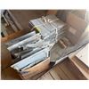 Image 2 : Group lot - x3 Boxes of Scrap Sheet Metal, x1 Pile of Cardboard Boxes, Approx. x6 Metal Adjustable D