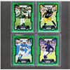 Image 1 : Aaron Rodgers Green Wave Prizm, Najee Harris Green Wave Prizm, Odell Beckham Green Wave Prizm, James